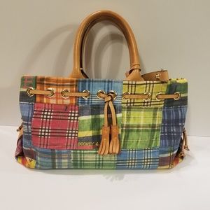 Dooney and Bourke picnic tassel handbag